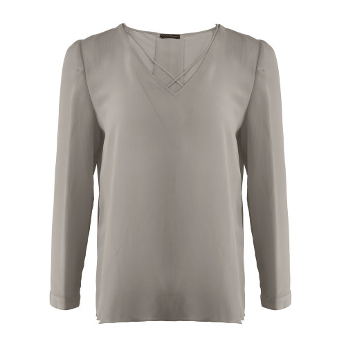 Emporio Armani/安普里奧阿瑪尼女裝/女士襯衫/女士長袖襯衫