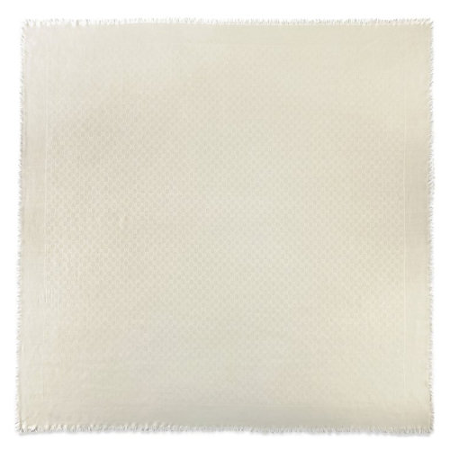 GUCCI/古馳 毛邊菱格披肩 406236 3G632