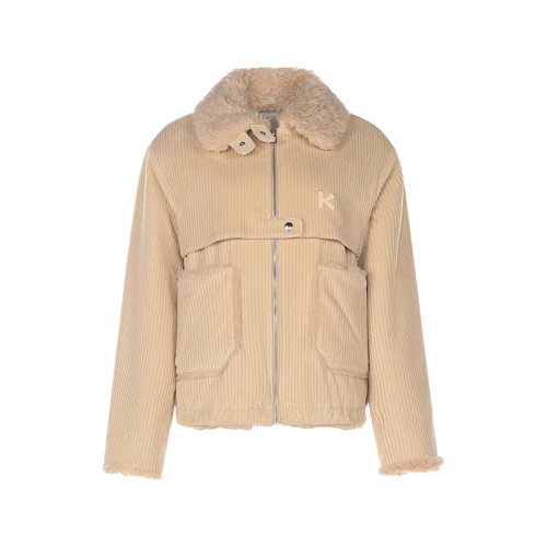 KENZO/高田賢三 女士夾克 女士棉/腈綸拉鏈上衣夾克外套 2BL117 9CV