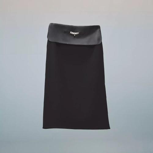  HERMES愛馬仕 22年秋冬 女士 半身裙 Jupe droite a basque H2H0308DM0234