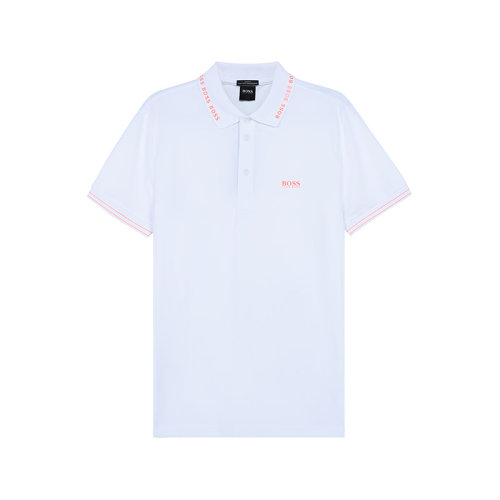 HUGO BOSS/雨果博斯 男士短POLO 男士棉/滌綸修身短袖POLO衫 50452509