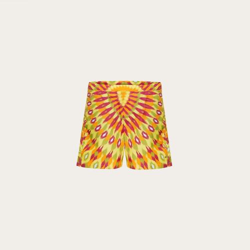  VALENTINO華倫天奴 22年秋冬 男士 短褲 SHORT DE BAIN EN NYLON A_VEC IMPRIMé ROUND RAIN 1