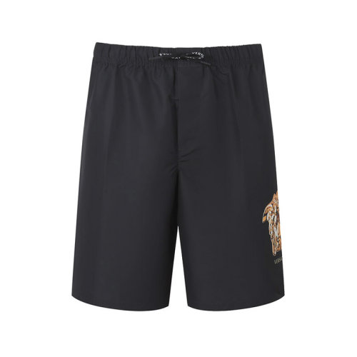 VERSACE/范思哲男士抽繩式游泳褲沙灘褲運(yùn)動(dòng)休閑短褲五分褲美杜莎圖案 1001598 1A02835