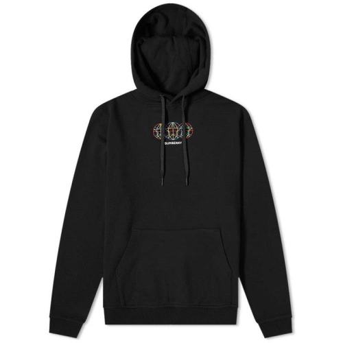  BURBERRY/博柏利 黑色球形圖案連帽衛(wèi)衣男士 80370831 PLFSX