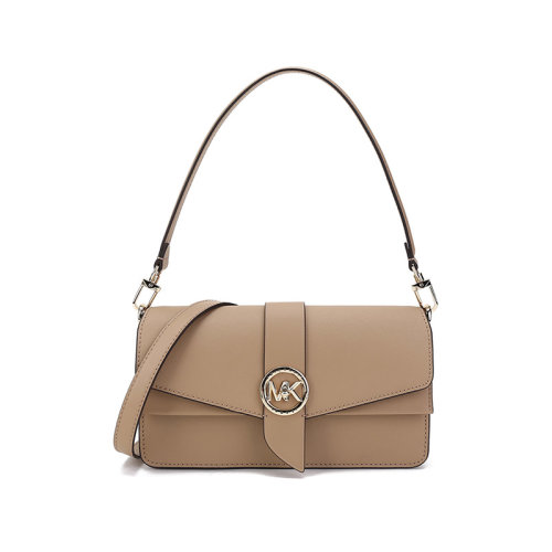 Michael Kors/邁克·科爾斯【22春夏新款】女士Greenwich系列皮質(zhì)手提單肩斜挎包腋下包中號(hào) 30H1LGRL2L