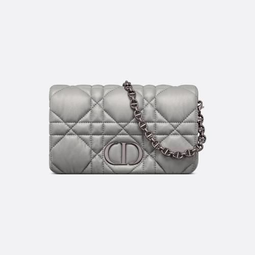  DIOR迪奧 22年秋冬 女士 手拿包 Pochette Macrocannage Dior Caro S5135BNGX_M41G