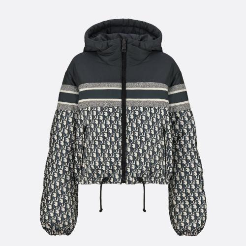  DIOR迪奧 22年秋冬 女士 羽絨服 Doudoune courte reversible 147C21A2968_X5803