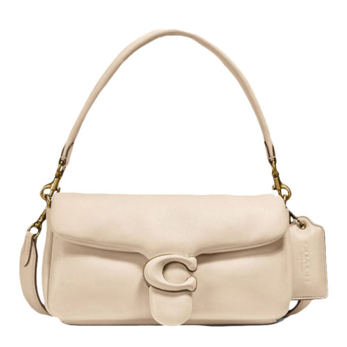 COACH/蔻馳(專柜） 女士象牙白皮革手提包 C0772B4IY