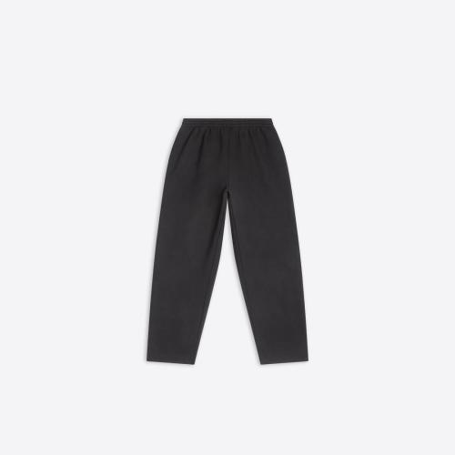  BALENCIAGA巴黎世家 22年春夏 男士 休閑褲 Mens Baggy Jogging Pants in Black 698578TMVI711