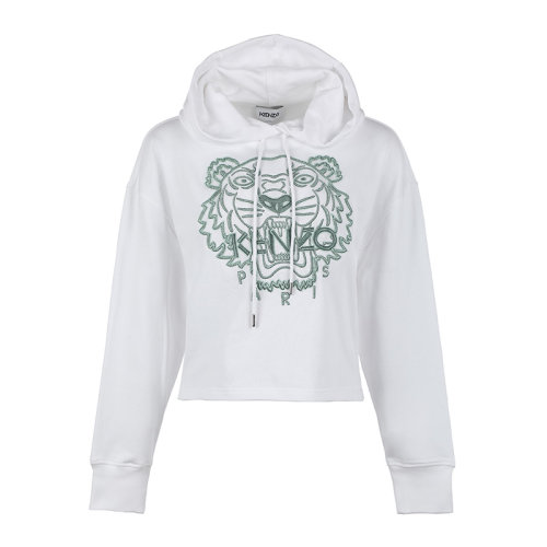 KENZO/高田賢三刺繡大虎頭女士連帽套頭衛(wèi)衣女衛(wèi)衣FB62SW6604