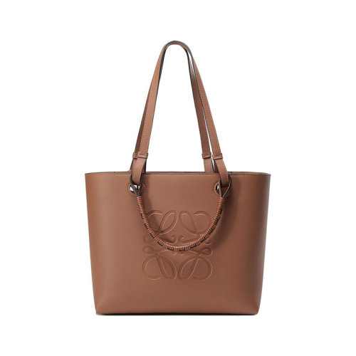 LOEWE/羅意威 女士牛皮革Anagram Tote手提單肩包托特包購(gòu)物袋小號(hào) A717S72X02