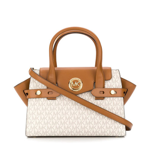 Michael Kors/邁克·科爾斯CARMEN系列 老花滿印手提斜跨包小號(hào) 女款30S0GNMS1B