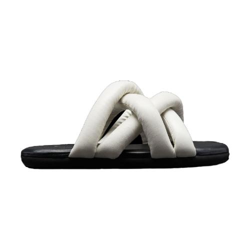  MONCLER蒙可蒙克萊 22年秋冬 女士 平底涼鞋 Jbraided Sliders H209E4C70000M1994001
