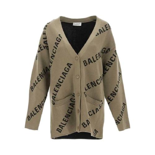  Balenciaga/巴黎世家 女士粉色羊毛混紡針織衫 659675 T3200 1401 PLFSX