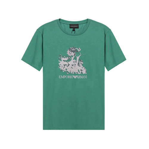 Emporio Armani/安普里奧阿瑪尼 男士短袖T恤棉質(zhì)圓領(lǐng)LOGO印花圖案 6K1T6Q 1JQ4Z