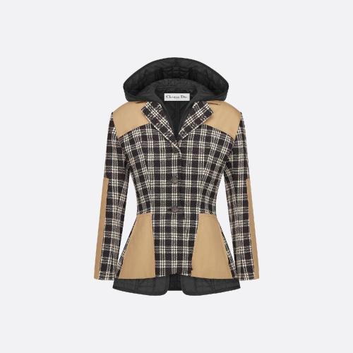  DIOR迪奧 22年秋冬 女士 夾克 Veste 2-en-1 257V36A1244_X9950
