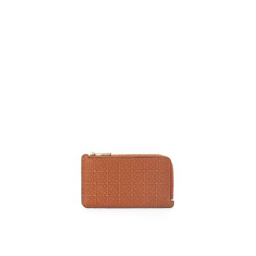  LOEWE羅意威 22年秋冬 女士 卡包 Repeat coin cardholder in embossed calfskin C499Z40X04-2