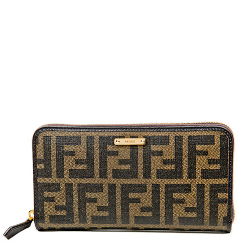 Fendi 芬迪 女士logo長款錢包 8M0299-GRP-0A72