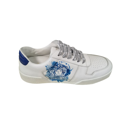 VERSACE/范思哲 運動鞋男士低幫渲染休閑板鞋時尚小白鞋