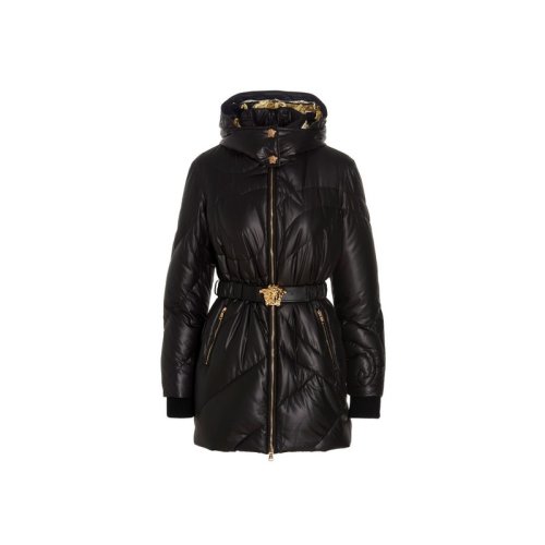  VERSACE/范思哲 女士黑色滌綸羽絨服 1001016 1A00741 5B010 PLFSX