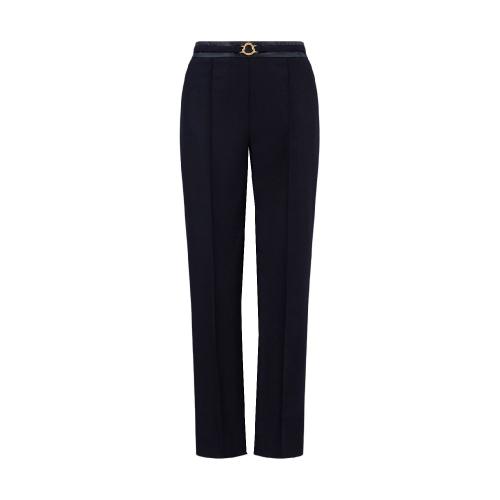  MONCLER蒙可蒙克萊 22年秋冬 女士 休閑褲 Flannel Trousers H20932A0000954233743