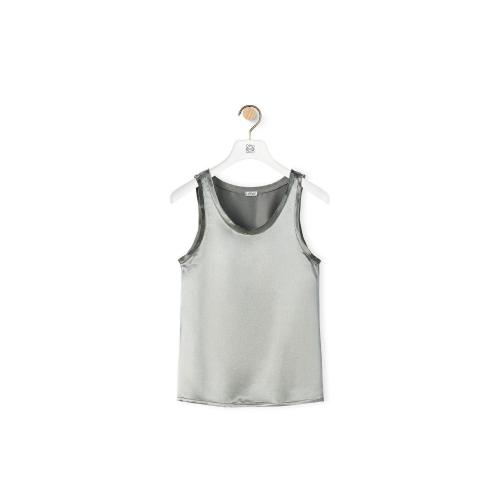  LOEWE羅意威 22年秋冬 女士 背心 Tank top in satin S359Y07X42-9370