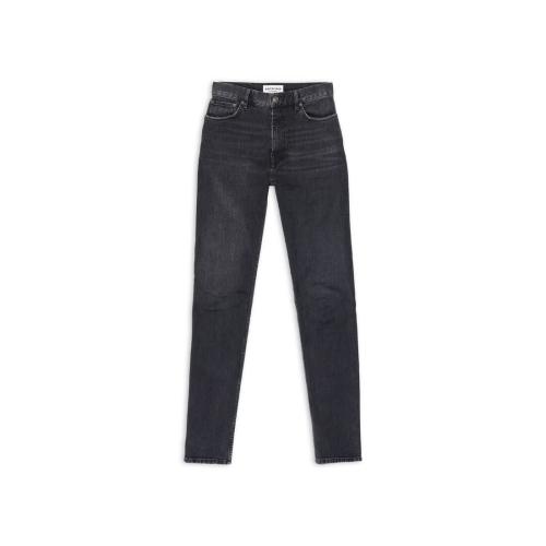  BALENCIAGA巴黎世家 22年秋冬 女士 牛仔褲 SKINNY TROUSERS 675237TMW351044