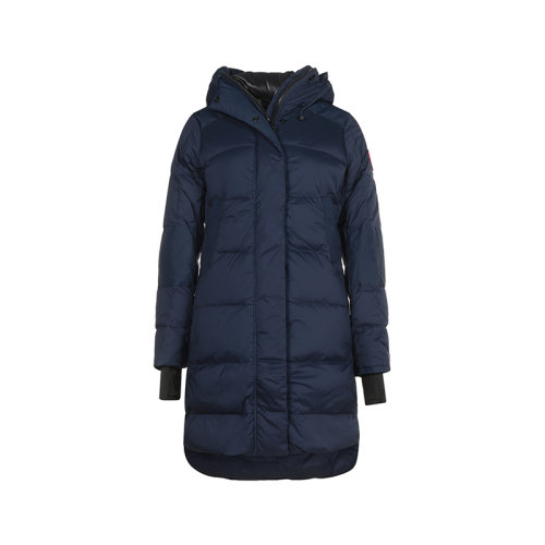 CANADA GOOSE/加拿大鵝 女士羽絨服 女士Alliston 鴨絨連帽羽絨服外套 5077L