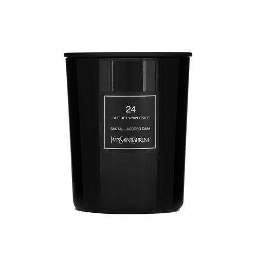 YSL圣羅蘭 衣典系列黑瓶高定香薰木質(zhì)香 香氛蠟燭165g「學(xué)術(shù)大道24號(hào)」