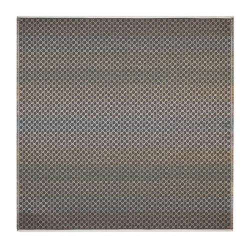  GUCCI古馳 22年秋冬 女士 GG 提花披肩 558274 3GC46 1400