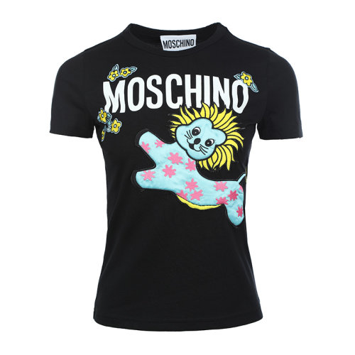 MOSCHINO/莫斯奇諾22春夏女士短袖T恤A071304413