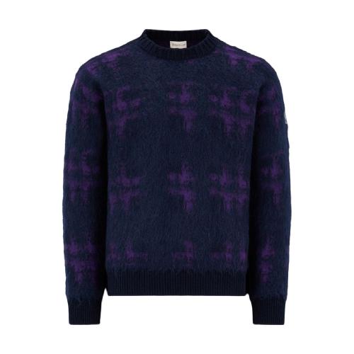  MONCLER蒙可蒙克萊 22年秋冬 男士 針織衫 Wool %26 Mohair Jumper H20919C00024M2351P76
