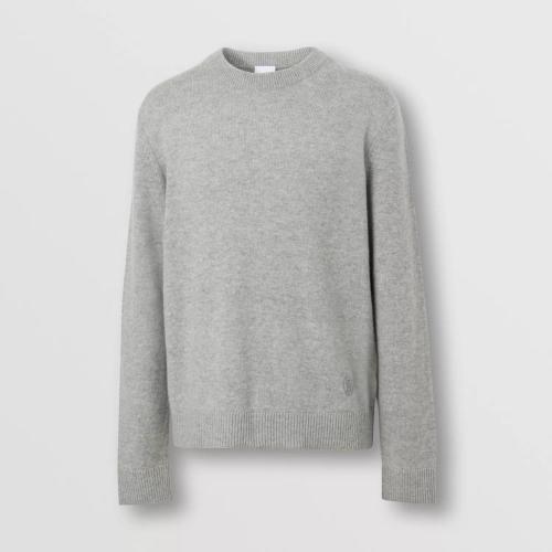  BURBERRY 22年秋冬 男士 專屬標(biāo)識裝飾羊絨針織衫 80587321