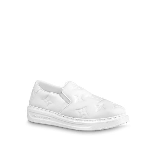  LV路易威登 22年秋冬 男士 休閑運動鞋 SNEAKER SLIP ON BEVERLY HILLS 1AA7NY 1AA7NO*w* 1AA7