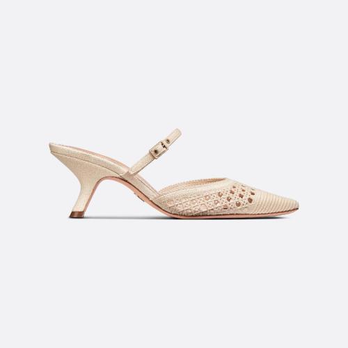  DIOR迪奧 22年秋冬 女士 高跟涼鞋 Mule a talon Dior Capture KCP927RCE_S33U