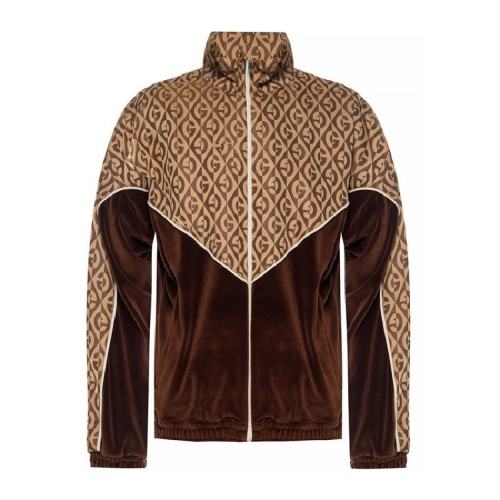  GUCCI/古馳 男士棕色時(shí)尚夾克 595524XJBTB 2044 PLFSX