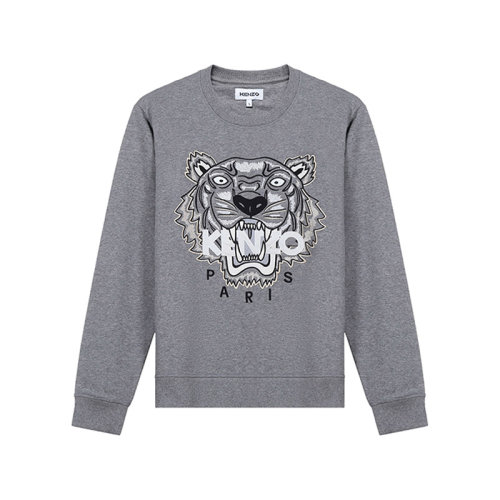 KENZO/高田賢三 男衛(wèi)衣 男士棉質(zhì)圓領(lǐng)長袖衛(wèi)衣運動衫 FB6 5SW123 4XA