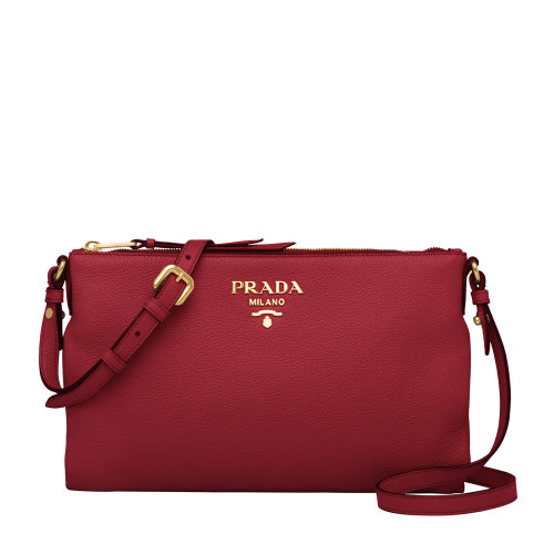 PRADA/普拉達 女士皮革斜挎包 1BH050_2BBE_V_NOM