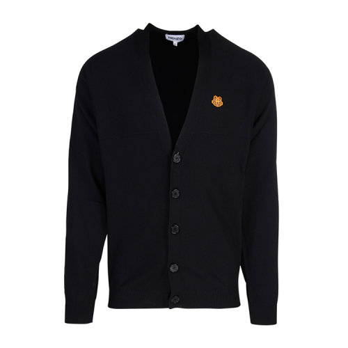 KENZO/高田賢三 春夏 虎頭 男性 黑色 男士針織衫/毛衣 FB55CA581.3TB_99