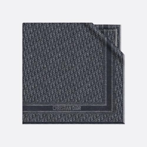  DIOR迪奧 22年秋冬 女士 圍巾 Chale Dior Oblique 21DOB140I060_C850 預(yù)定商品1-3周發(fā)貨