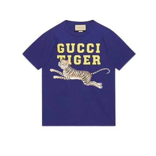  GUCCI古馳 22年秋冬 男士 2022中國(guó)新年系列棉質(zhì)T恤 548334 XJD3V 4684