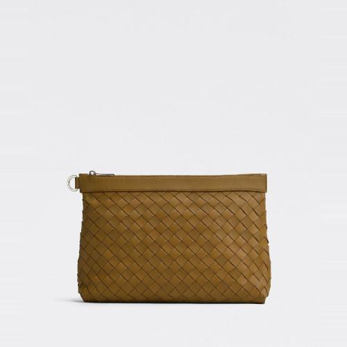  BV葆蝶家 22年秋冬 男士 手拿包 classic intrecciato 651852V0E517718