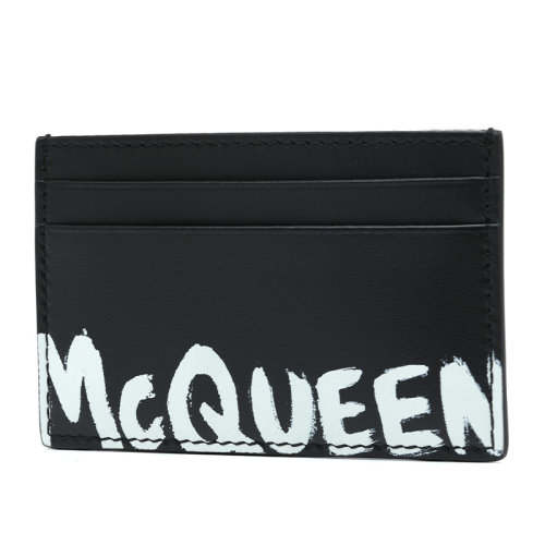 Alexander McQueen/亞歷山大麥昆男士卡包6021441NT7B