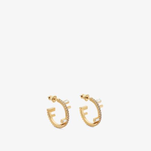  FENDI芬迪 22年秋冬 女士 耳環(huán) 金色耳環(huán) 8AH730ALIDF089U
