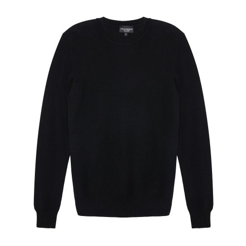 Emporio Armani/安普里奧阿瑪尼 黑色 男士針織衫/毛衣 [Exclusive] 8N1M39-1M71Z-0999