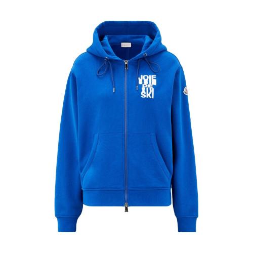  MONCLER蒙可蒙克萊 22年秋冬 女士 衛(wèi)衣 Printed Motif Hoodie H20938G00032809KX76J