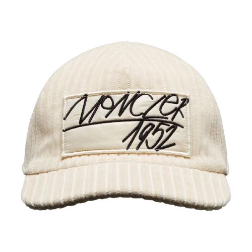  MONCLER蒙可蒙克萊 22年秋冬 男士 帽子 徽標(biāo)棒球帽 H20923B0000554ARM079