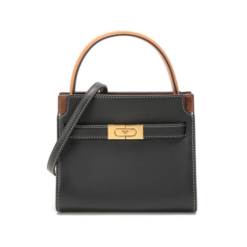 Tory Burch/湯麗柏琦  TB女包 LEE RADZIWILL系列牛皮/絨面革手提單肩斜挎包 75662