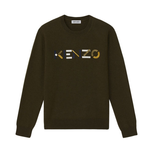 KENZO/高田賢三 凱卓男裝 品牌字母LOGO 男士針織衫 FA65PU5413LA.50