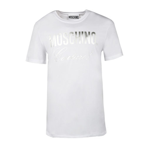 MOSCHINO/莫斯奇諾男裝字母Logo印花T恤男士短袖T恤A071520401